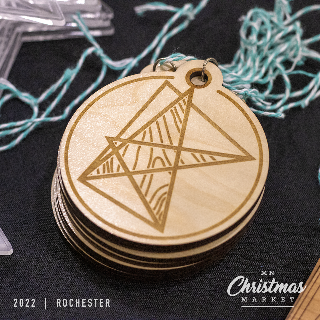 MN Christmas Market ornament || Minnesota Made Gifts
