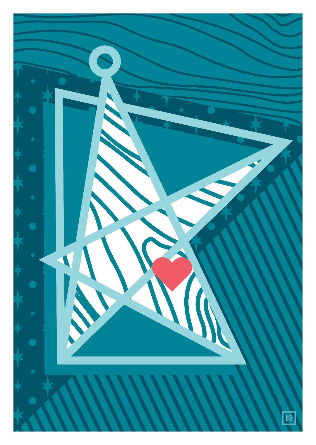 MN Christmas Market North Star Poster || Minnesota Made Gifts